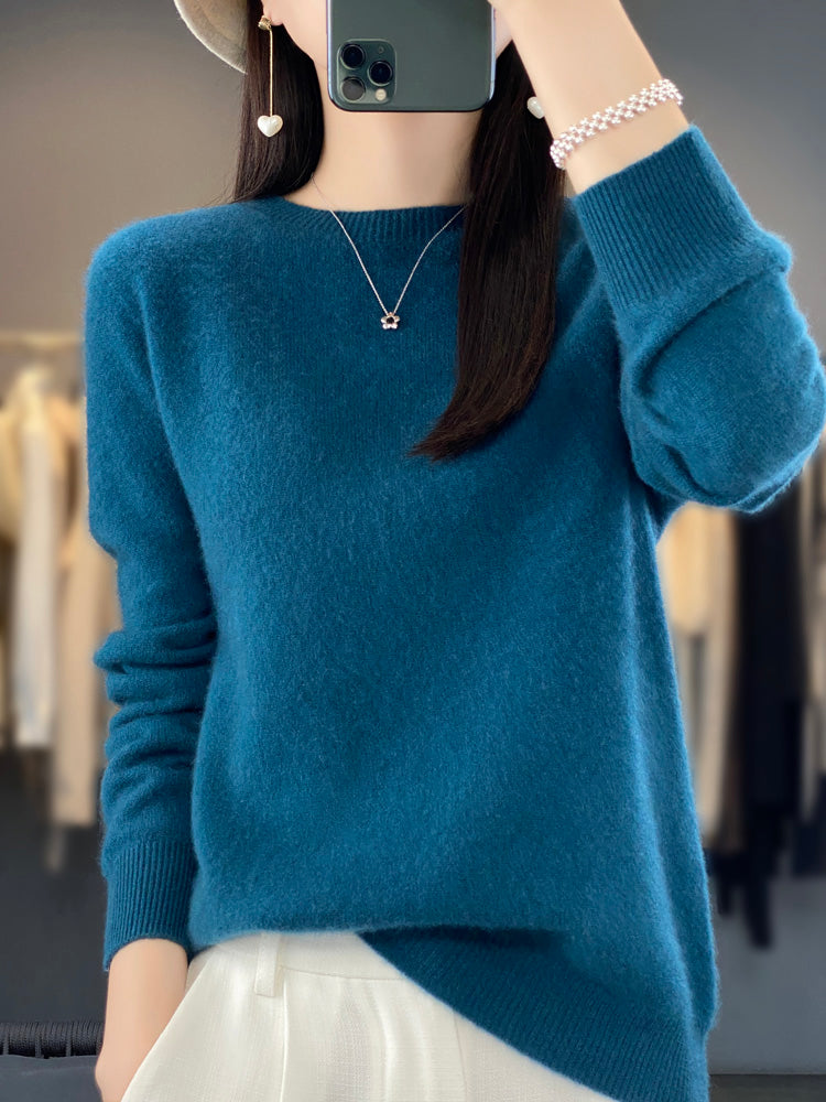 Anette | Bequemer Baumwollpullover